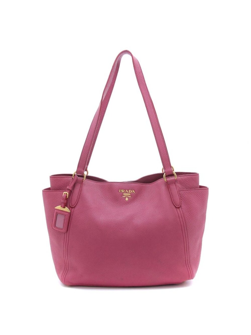 Prada Tote Pink Leather